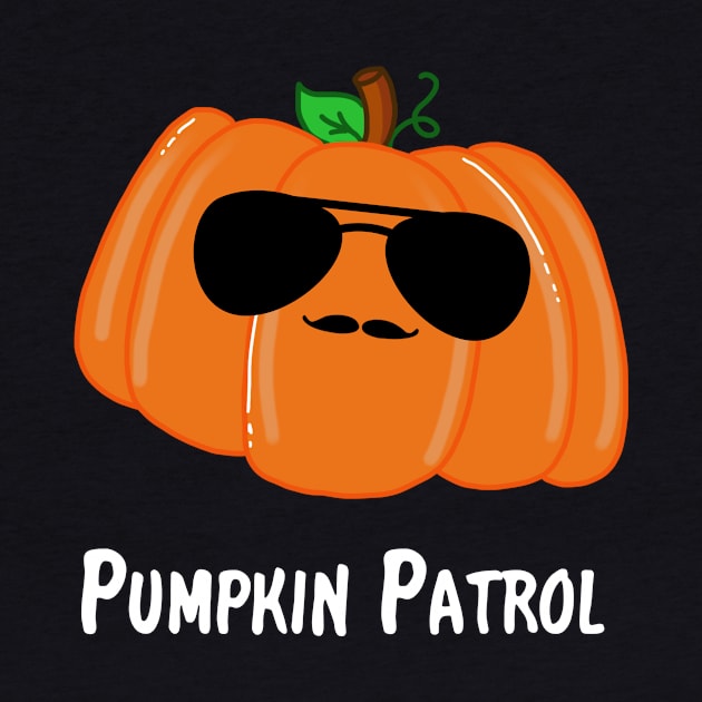Pumpkin Patrol Funny Halloween Trick or Treat Police by FlashMac